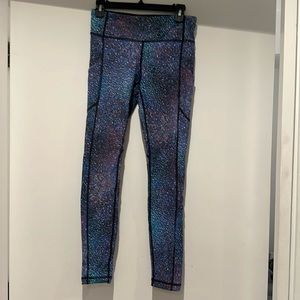 Lululemon cosmic print leggings